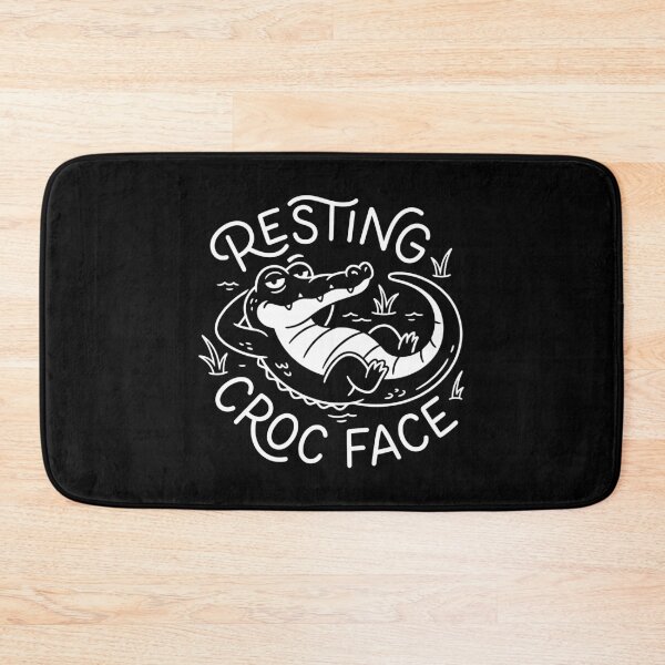 Item preview, Funny Resting Croc Face Crocodile Pun Alligator Lover designed and sold by gunaone-design.