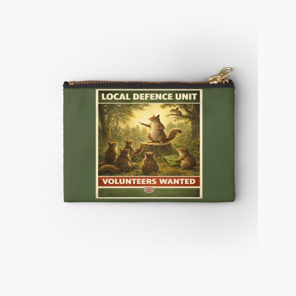 Item preview, Local Squirrel Defence Unit Volunteers Wanted Poster designed and sold by SecretSquirrellDesigns.
