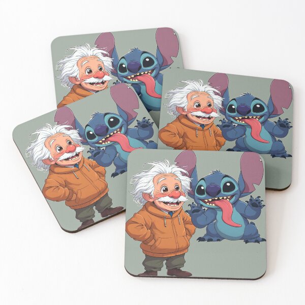 Item preview, Stitch and Einstein. designed and sold by Natalia-Vlad.