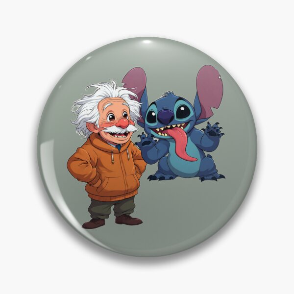 Item preview, Stitch and Einstein. designed and sold by Natalia-Vlad.
