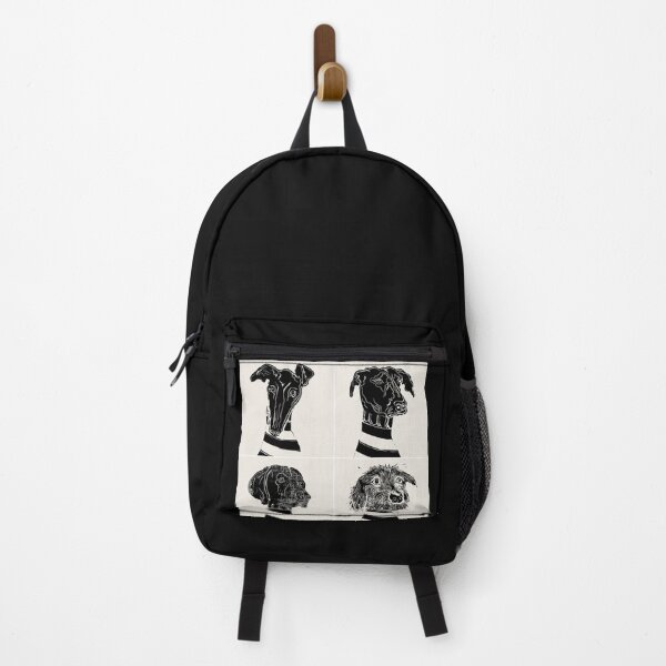 Item preview, Lino dogs motley crew designed and sold by GriggsyArt.