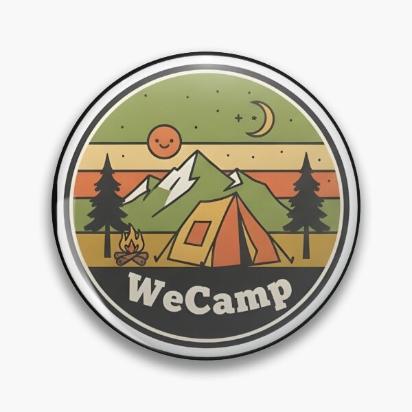 Item preview, We Camp  designed and sold by MrDomStore.