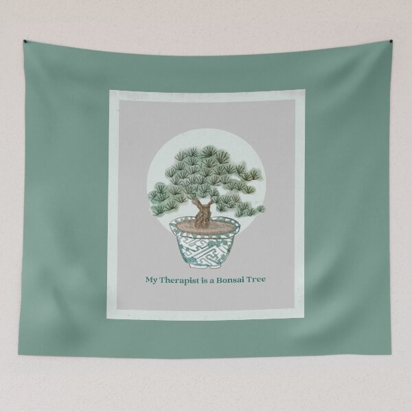 Item preview, My Therapist is a Bonsai Tree Bonsai designed and sold by Sachie's Studio.