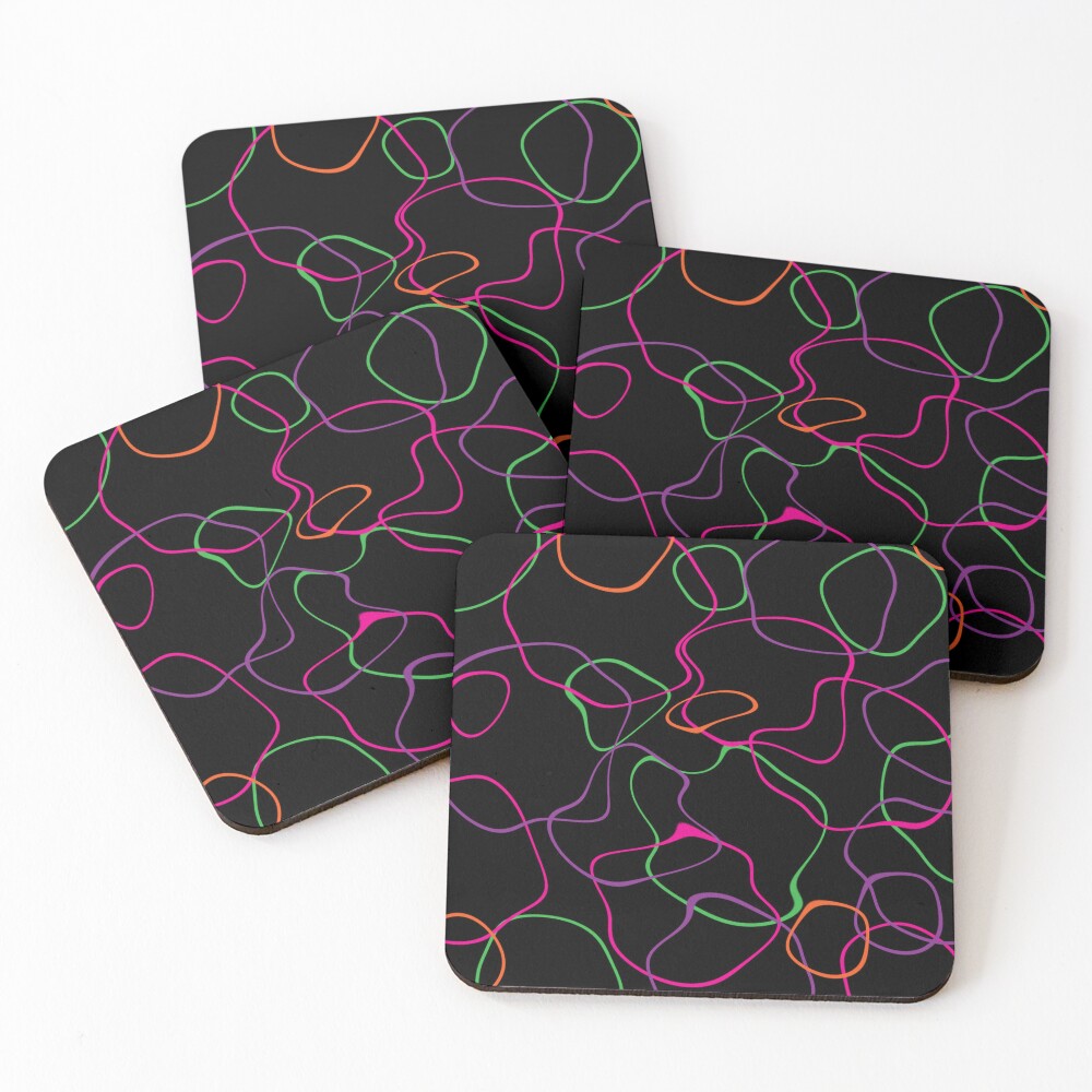 Item preview, Coasters (Set of 4) designed and sold by ColorZoo.