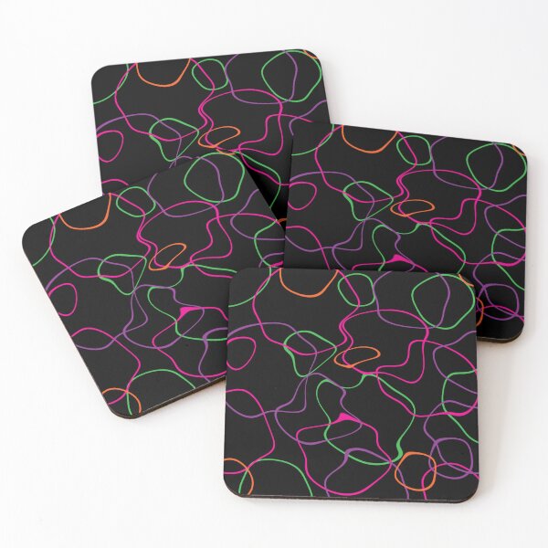 Item preview, Colorful Abstract Rippled Circles designed and sold by ColorZoo.
