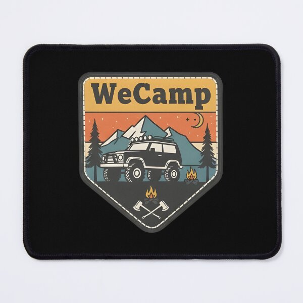 Item preview, We Camp designed and sold by MrDomStore.