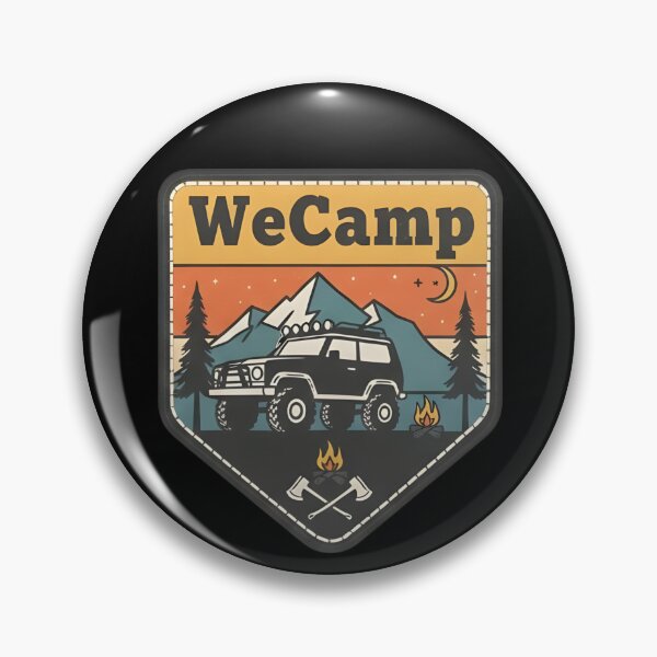 Item preview, We Camp  designed and sold by MrDomStore.