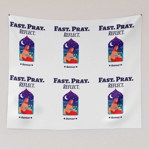 Item preview, Fast. Pray. Reflect. Repeat designed and sold by Zoaluxe.
