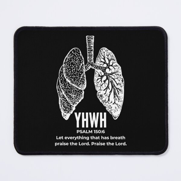 Item preview, YHWH - Psalm 150:6 Praise the Lord - White Design designed and sold by MoriaStore.