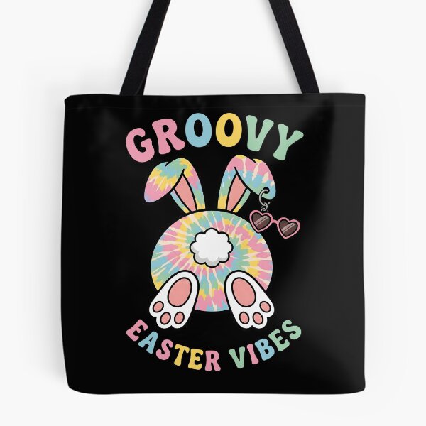 Item preview, Groovy Easter Vibes Tie Dye Bunny designed and sold by KroghDs.