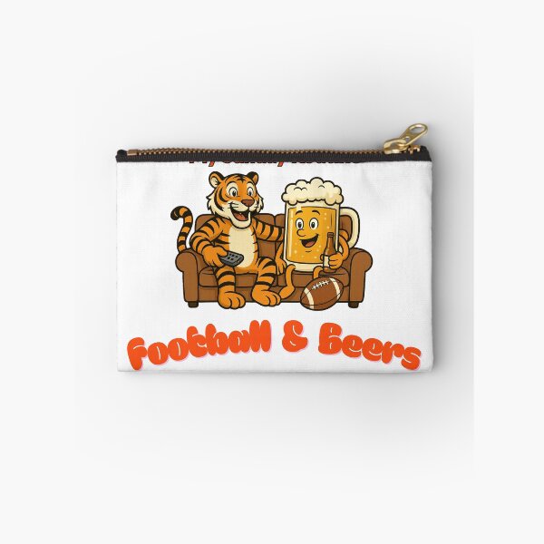 Item preview, Cincinnati Bengals My Sunday Routine: Bengal & Beers Cartoon designed and sold by ThatFootball12.