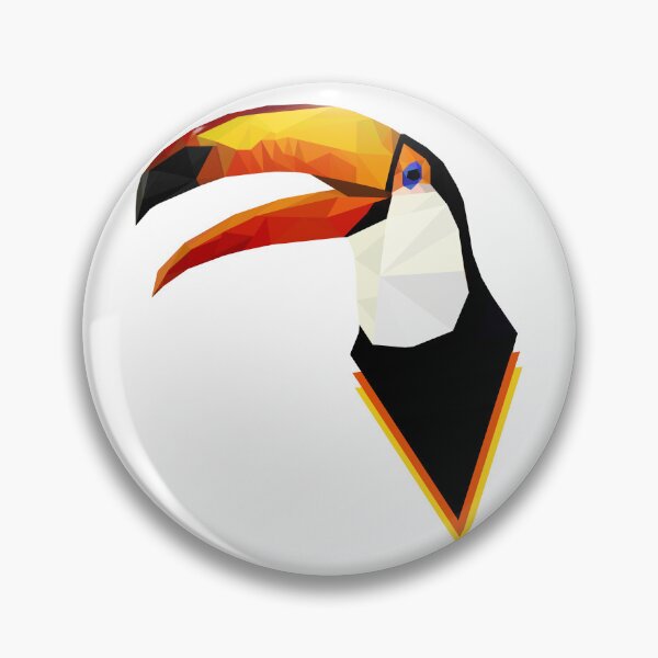 Item preview, Low Poly Toucan Geometric Art designed and sold by DenelleGui.