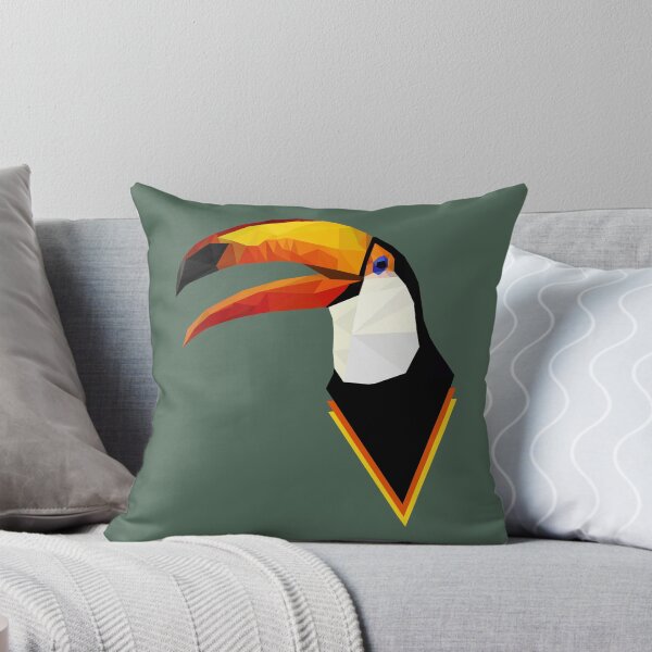 Item preview, Low Poly Toucan Geometric Art designed and sold by DenelleGui.