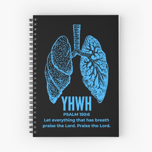 Item preview, YHWH - Psalm 150:6 Praise the Lord - Sky Blue Design designed and sold by MoriaStore.