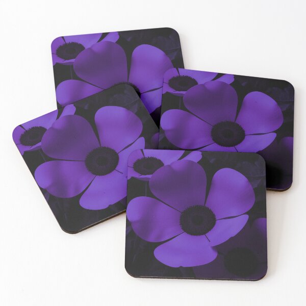 Item preview, Glam Purple Floral Statement designed and sold by joycrysstudio.