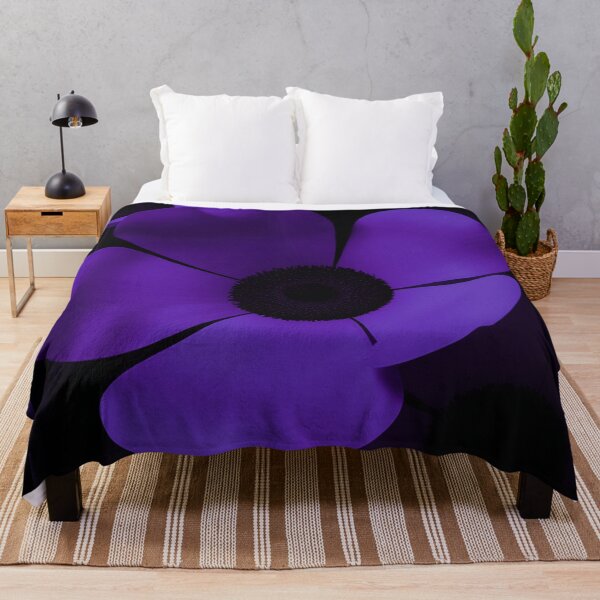 Item preview, Glam Purple Floral Statement designed and sold by joycrysstudio.