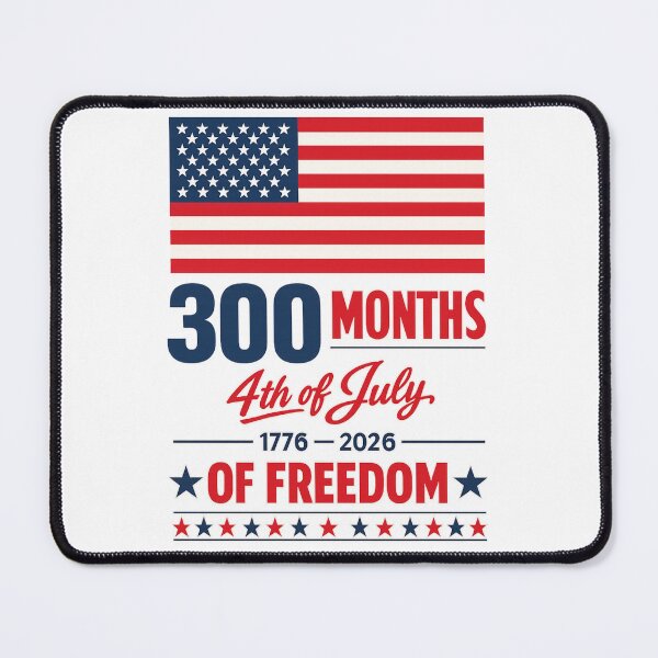 Item preview, America Anniversary USA 3000 Months 250 Years July 4 US Flag designed and sold by faridman.
