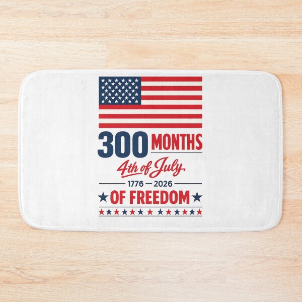 Item preview, America Anniversary USA 3000 Months 250 Years July 4 US Flag designed and sold by faridman.