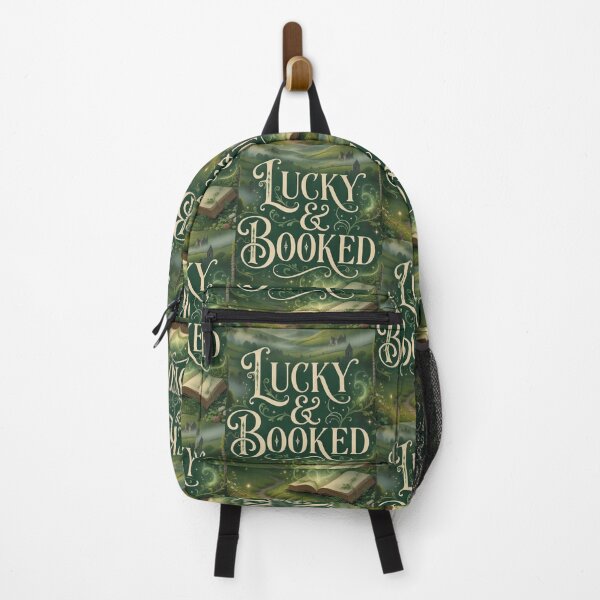 Item preview, Lucky & Booked St. Patrick’s Day Book Lover Design designed and sold by Heather's Creative Apparel.