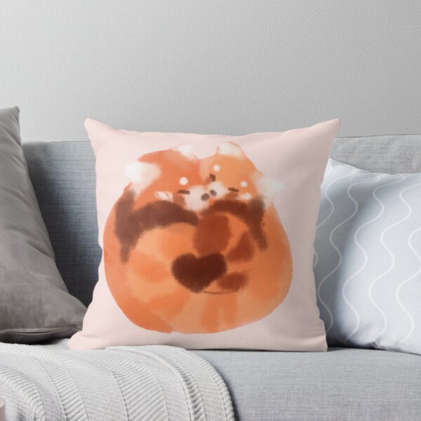 Item preview, Cute red pandas cuddling designed and sold by akizni.