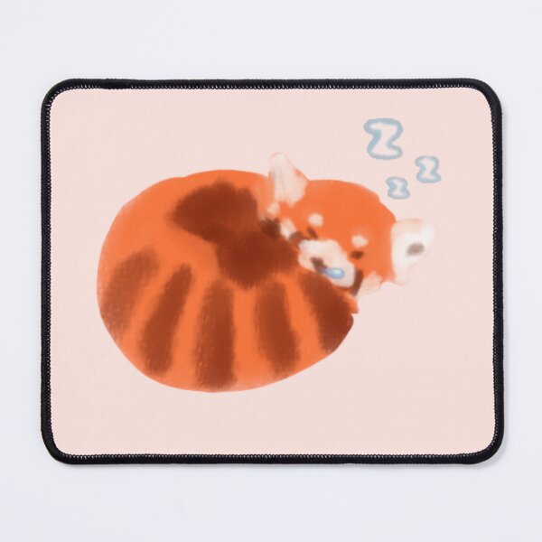 Item preview, Cute red panda sleeping designed and sold by akizni.
