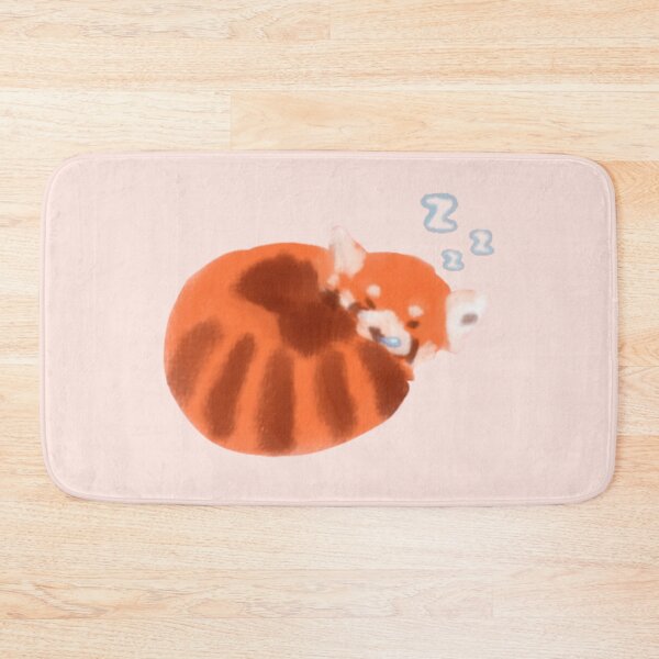 Item preview, Cute red panda sleeping designed and sold by akizni.