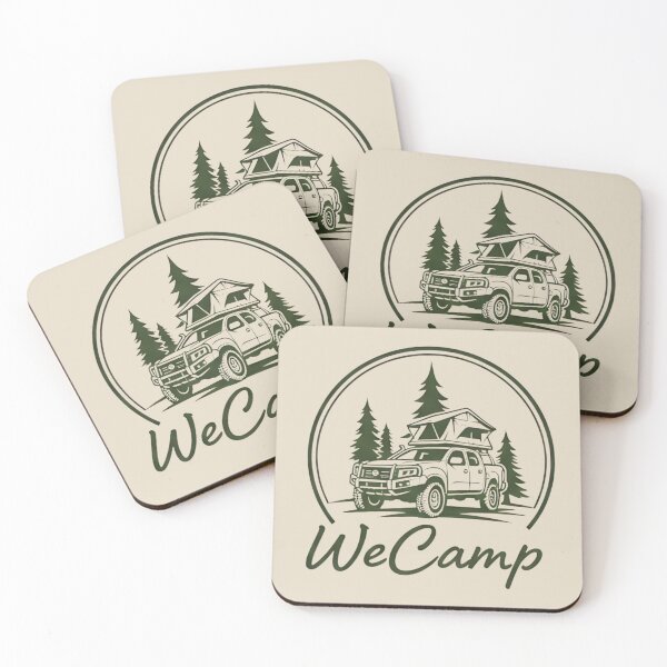 Item preview, We Camp  designed and sold by MrDomStore.