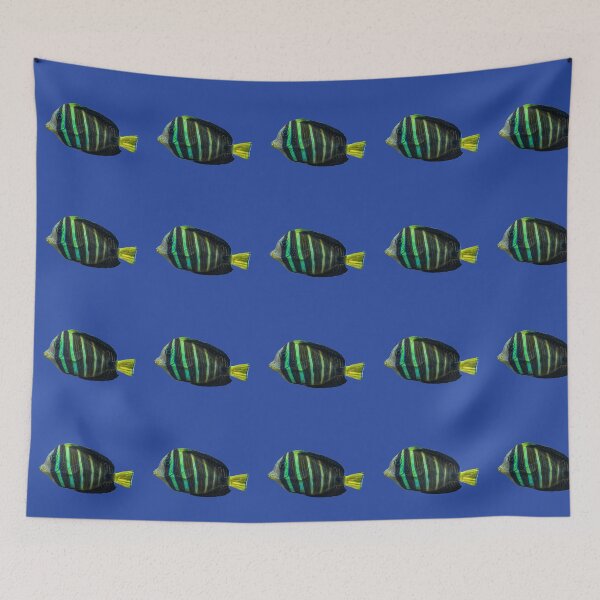 Item preview, Stripe Fish designed and sold by StylishDecor.