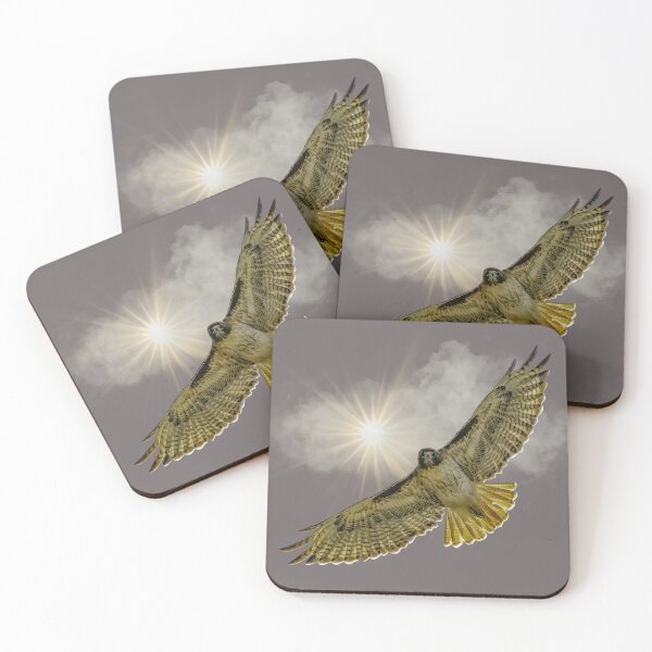 Item preview, Flying Red Tailed Hawk in the Sky designed and sold by Wild DeZigns .