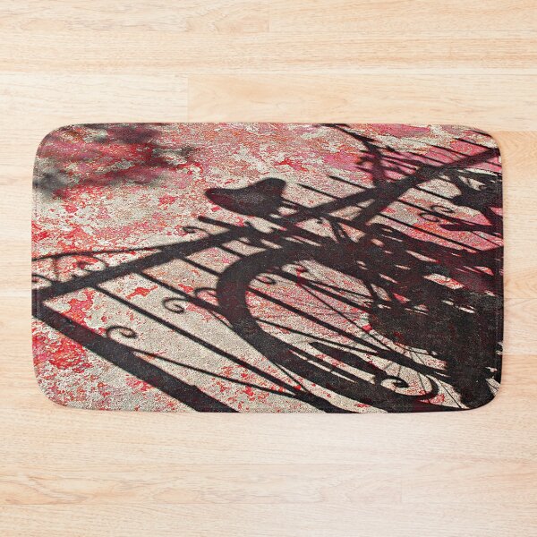 Item preview, Bike Shadow on Red  designed and sold by Ethna Gillespie.