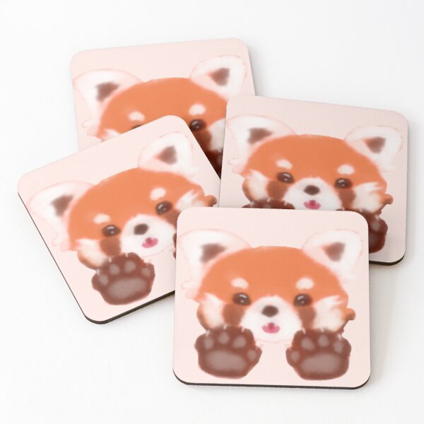 Item preview, Cute red panda attacking designed and sold by akizni.