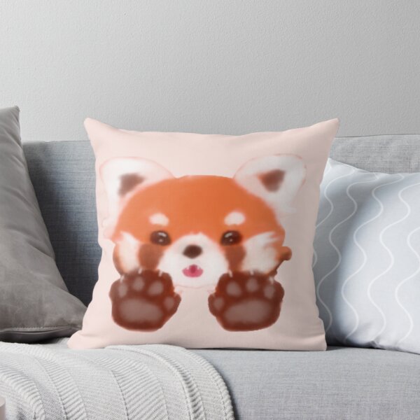 Item preview, Cute red panda attacking designed and sold by akizni.