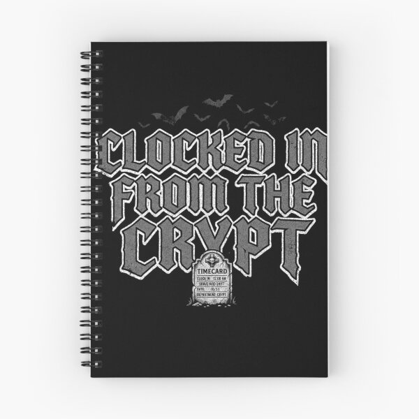 Item preview, Clocked in from the crypt designed and sold by Black Coffin  Collective .