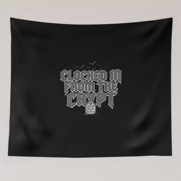 Item preview, Clocked in from the crypt designed and sold by Black Coffin  Collective .