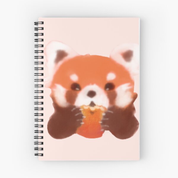 Item preview, Cute red panda eating an apple designed and sold by akizni.