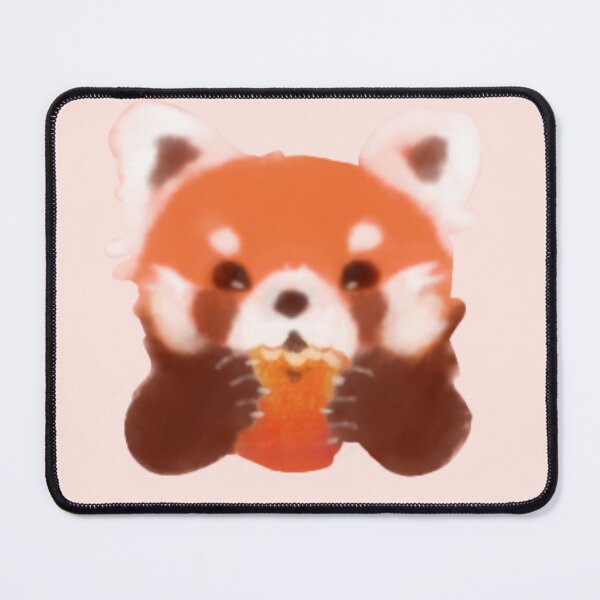 Item preview, Cute red panda eating an apple designed and sold by akizni.