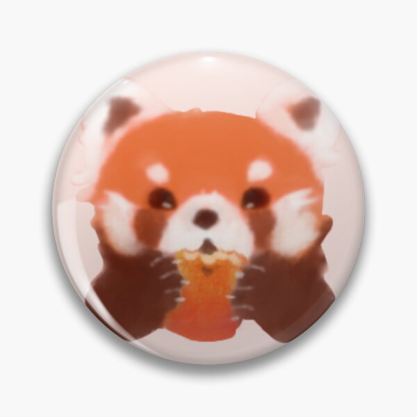 Item preview, Cute red panda eating an apple designed and sold by akizni.
