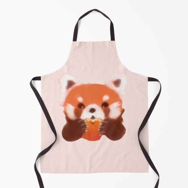 Item preview, Cute red panda eating an apple designed and sold by akizni.