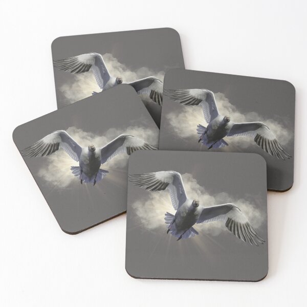 Item preview, Flying Snow Goose in the Sky with Clouds designed and sold by Wild DeZigns .