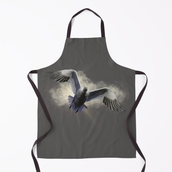 Item preview, Flying Snow Goose in the Sky with Clouds designed and sold by Wild DeZigns .
