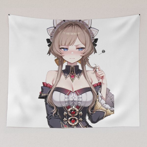 Item preview, Sandrone Getting Shy Genshin Impact designed and sold by KomiArts.