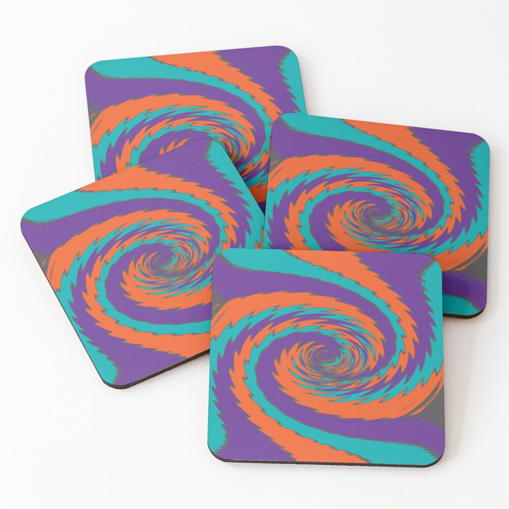 Item preview, Coasters (Set of 4) designed and sold by ColorZoo.