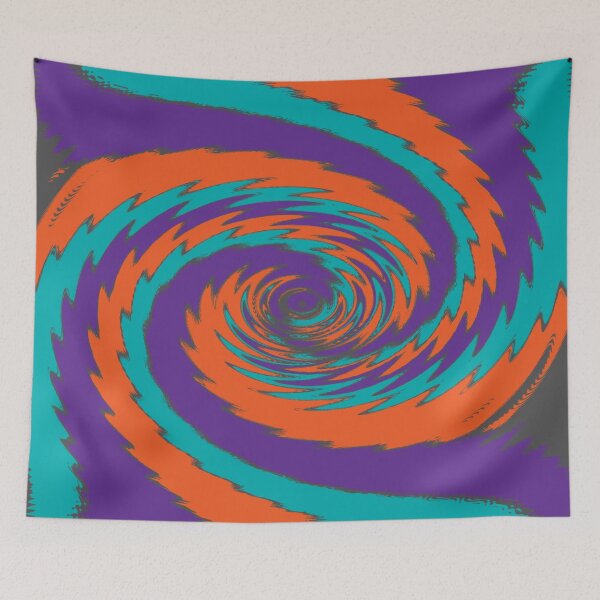 Item preview, Colorful Rippled Swirl designed and sold by ColorZoo.