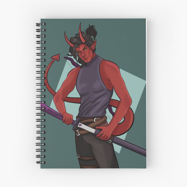 Item preview, Tiefling Fighter designed and sold by lavender-lapin.