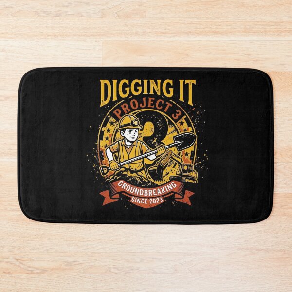 Item preview, Kids Project 3 Digging it 3rd Boy Birthday 3 Years Old  designed and sold by BHMARTS.