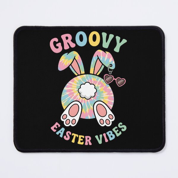 Item preview, Groovy Easter Vibes Tie Dye Bunny designed and sold by KroghDs.