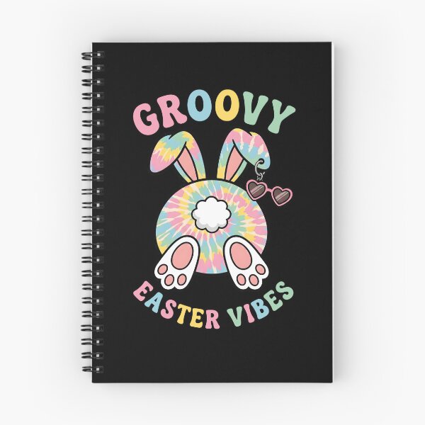 Item preview, Groovy Easter Vibes Tie Dye Bunny designed and sold by KroghDs.