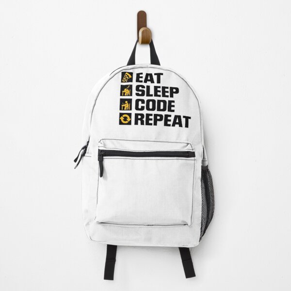 Item preview, Eat Sleep Code Repeat Funny Programmer Routine designed and sold by Zenith Design.