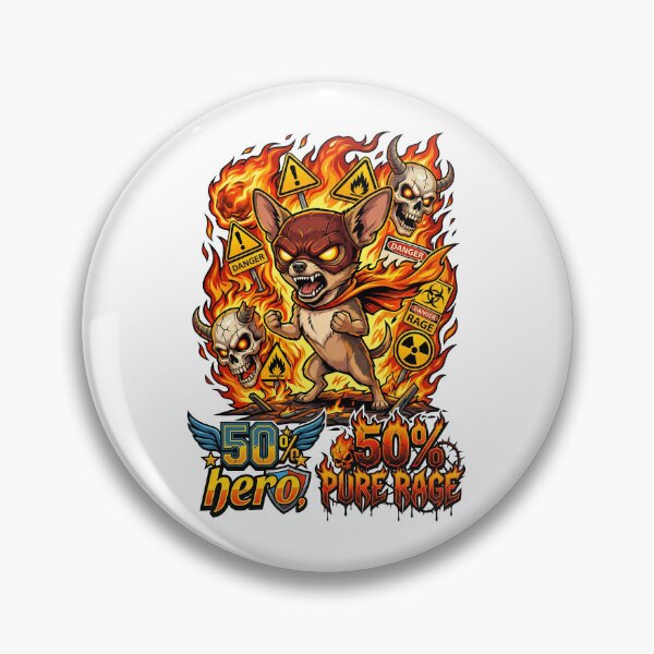 Item preview, Tiny Chihuahua Hero Made Of Fifty Percent Pure Rage designed and sold by Tong4130.