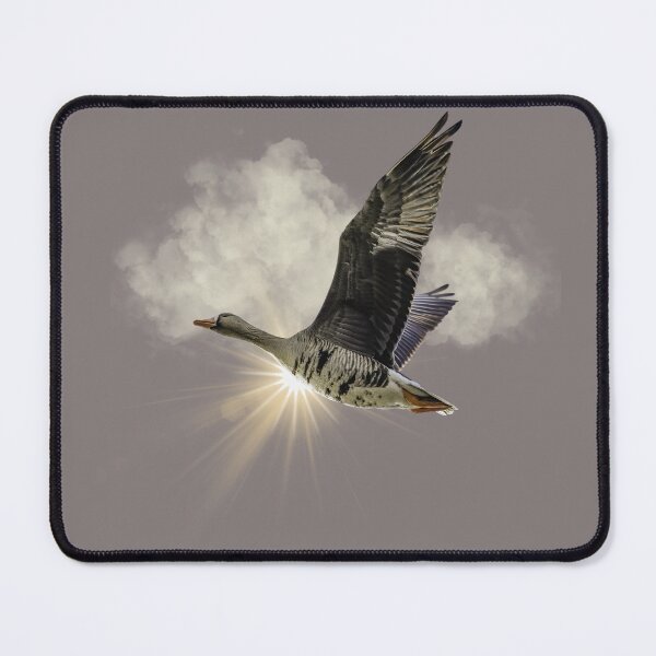 Item preview, Flying White Fronted Goose in the Clouds with the Sun designed and sold by Wild DeZigns .